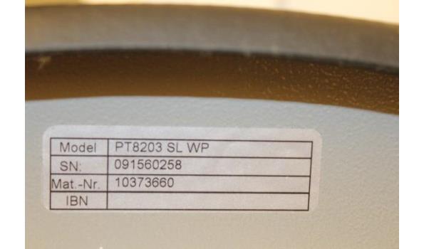 professionele warmtepompdroogautomaat MIELE PROFESSIONAL, PT8203 SLWWP, serienr 091560258, werking niet gekend
